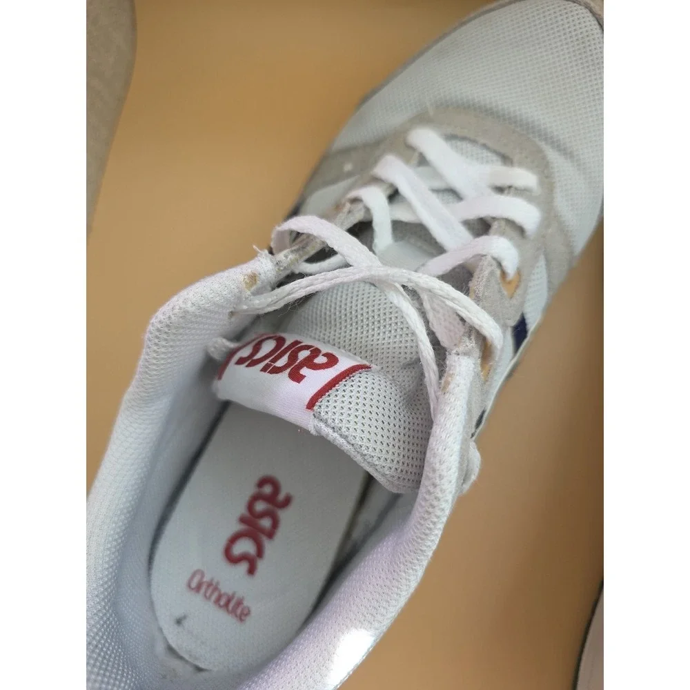 ASICS Lyte Classic SportStyle Sneakers Grey White Casual Shoes Size 8111 - Picture 9 of 9